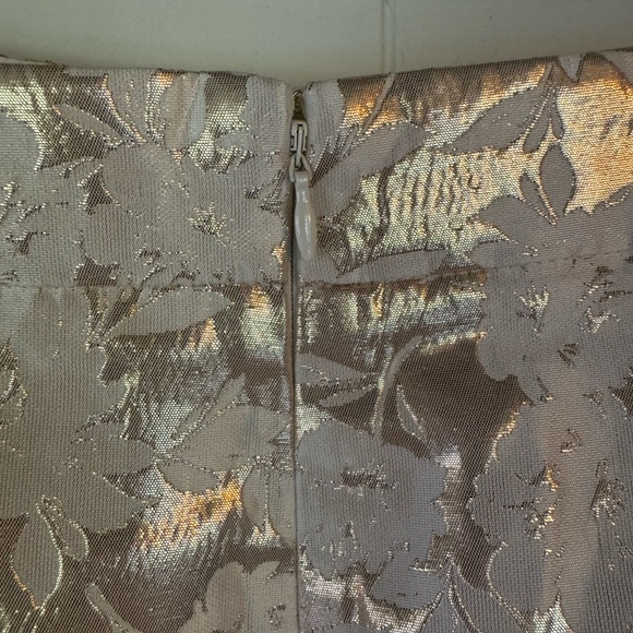 J. Crew Rose Gold Floral Blouse & Skirt Set - Picture 13 of 15